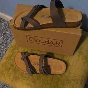 CloudAiR Women's Brown Sandals